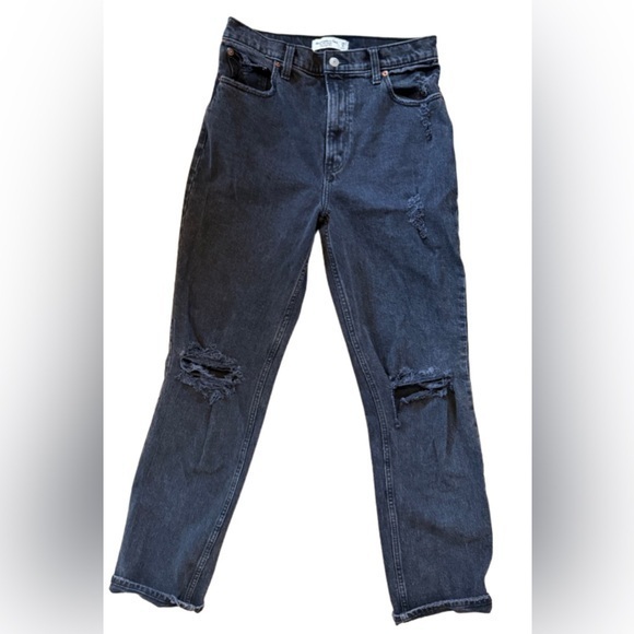 Abercrombie & Fitch The ‘90s Straight Ultra High Rise Size 28/6R - Picture 1 of 9